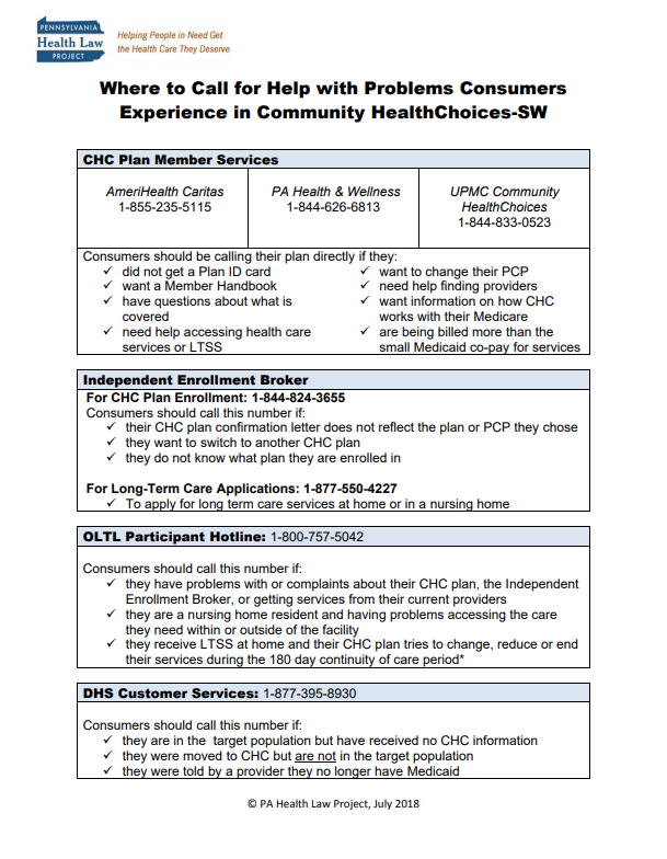 chc where to call fact sheet sw thumbnail