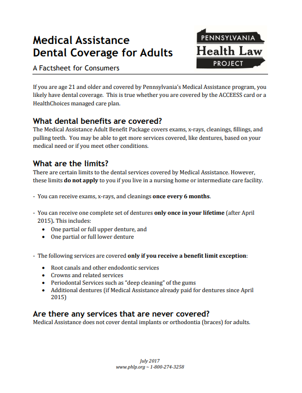 dental assistance factsheet updated 7 2017 thumbnail png