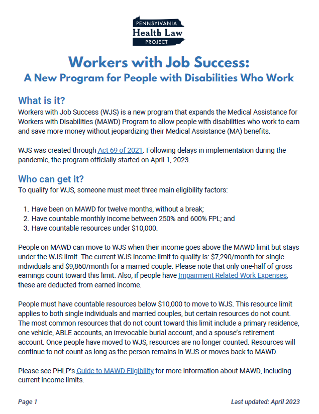 mawd workers with job success fact sheet thumbnail
